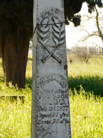 [Picture of Condenia Bach grave]